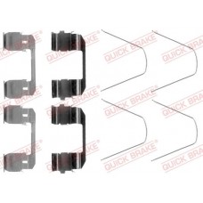 109-1743 QUICK BRAKE Комплектуючі колодки дискового гальма