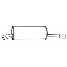 11307 SIGAM Предглушник вихлопних газів