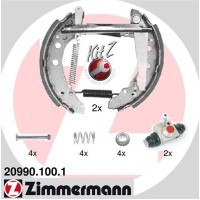 20990.100.1 ZIMMERMANN Комплект гальмівних колодок
