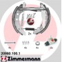 20990.100.1 ZIMMERMANN Комплект гальмівних колодок