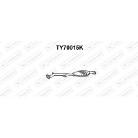 TY70015K VENEPORTE Катализатор