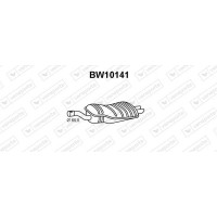 BW10141 VENEPORTE Глушник вихлопних газів кінцевий