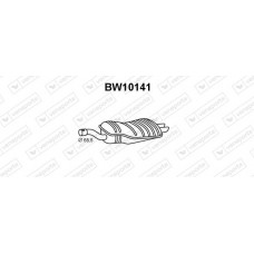 BW10141 VENEPORTE Глушник вихлопних газів кінцевий