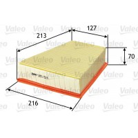 585024 VALEO Повітряний фільтр