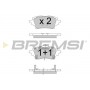 BP3796 BREMSI Комплект гальмівних колодок дисковий гальм