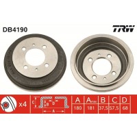 DB4190 TRW Гальмівний барабан