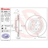 09.A959.11 BREMBO Гальмівний диск