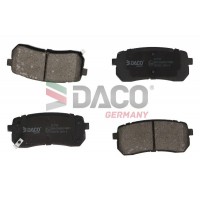 321724 DACO Germany Комплект гальмівних колодок дисковий гальм