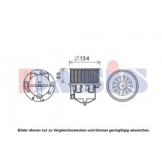 528057N AKS DASIS Вентилятор салону