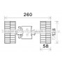 MS8645 AVA QUALITY COOLING Вентилятор салону