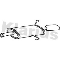 210414 KLARIUS Глушник вихлопних газів кінцевий
