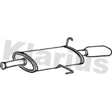 210414 KLARIUS Глушник вихлопних газів кінцевий
