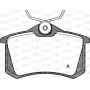 BPA0263.10 OPEN PARTS Комплект гальмівних колодок дисковий гальм
