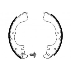 KBS-9928 KAVO PARTS Комплект гальмівних колодок