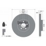 BDS1589 BENDIX Braking Гальмівний диск
