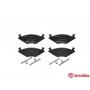 P 85 019 BREMBO Комплект гальмівних колодок дисковий гальм