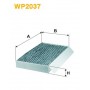 WP2037 WIX FILTERS Фільтр повітря у внутрішньому просторі