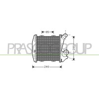 ME302N002 PRASCO Интеркулер