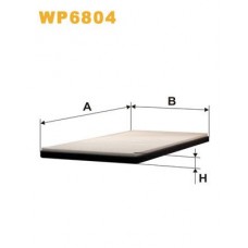 WP6804 WIX FILTERS Фільтр повітря у внутрішньому просторі