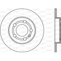 BDA1745.10 OPEN PARTS Гальмівний диск