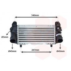 03004192 VAN WEZEL Интеркулер