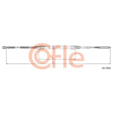 10.7493 COFLE Тросик, cтояночный тормоз