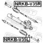 NRKB-V35L FEBEST Пильник рульове управління