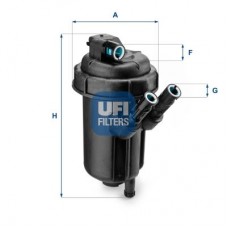 55.116.00 UFI Паливний фільтр