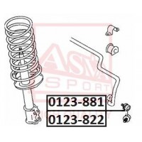 0123-881 ASVA Тяга стійка стабілізатор
