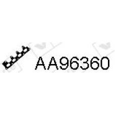 AA96360 VENEPORTE Прокладка труба вихлопного газу