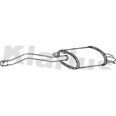 VW1244B KLARIUS Глушник вихлопних газів кінцевий