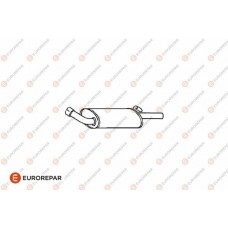 E12823P EUROREPAR Глушник вихлопних газів кінцевий