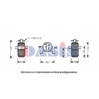 800264N AKS DASIS Осушувач кондиціонера