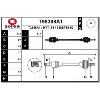 T98388A1 EAI Привідний вал