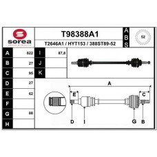 T98388A1 EAI Привідний вал
