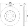MDC1947 MINTEX Гальмівний диск