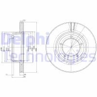 BG2612C DELPHI Гальмівний диск