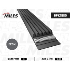 6PK1885 MILES Поліклиновий ремінь