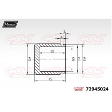 72945024 MAXTECH Поршень корпус скоби гальма