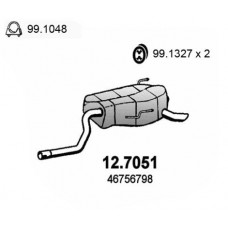 12.7051 ASSO Глушник вихлопних газів кінцевий