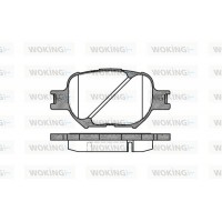 P6423.00 WOKING КомплеК т гальмівних колодок, дискове гальмо