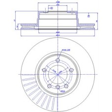 142.1066 CAR Гальмівний диск