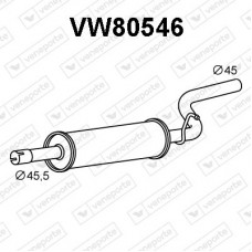 VW80546 VENEPORTE Середній глушник вихлопних газів