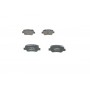 0 986 494 933 BOSCH Комплект гальмівних колодок дисковий гальм