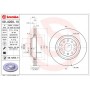 09.A200.11 BREMBO Гальмівний диск