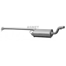 07.153 ASMET Середній глушник вихлопних газів