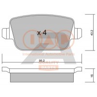 704-14073P IAP QUALITY PARTS Комплект гальмівних колодок дисковий гальм