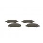 0 986 495 254 BOSCH Комплект гальмівних колодок дисковий гальм