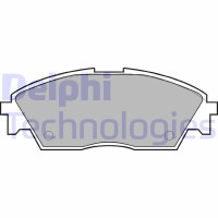 LP605 DELPHI Комплект гальмівних колодок дисковий гальм