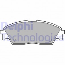 LP605 DELPHI Комплект гальмівних колодок дисковий гальм